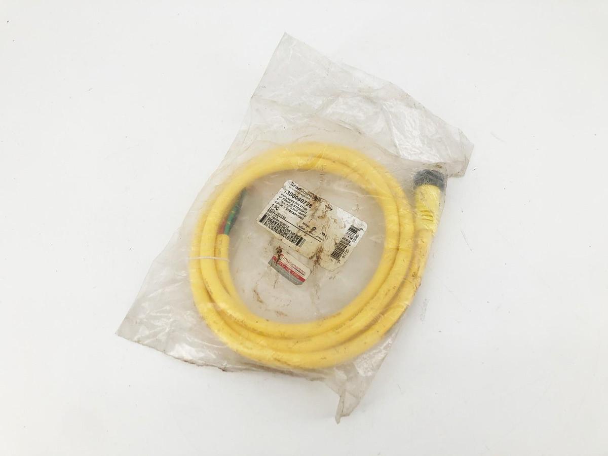 New Brad Connectivity 1300060728 Cordset 4P Female Straight 6FT 16/4 AWG 41108