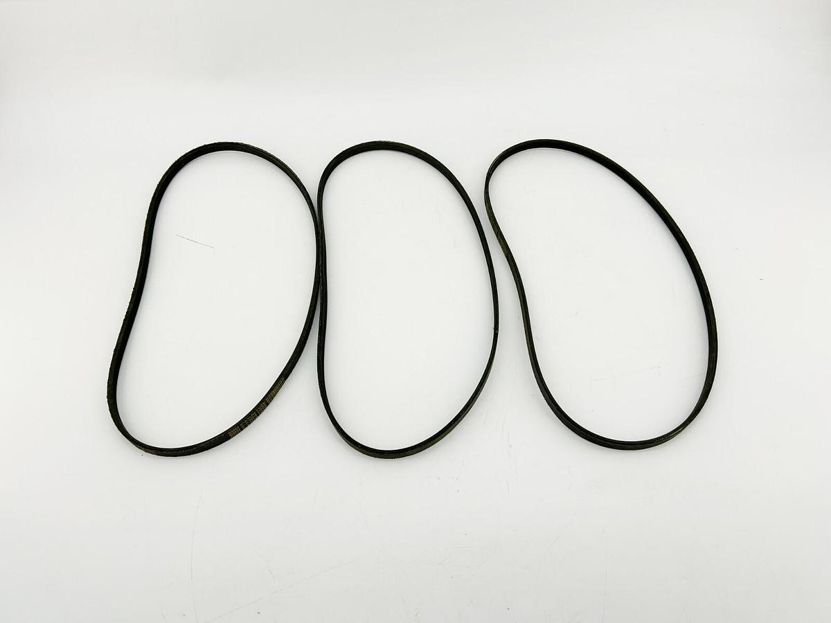 Lot of 3 New Goodyear 320J Poly V-Belts, 4 Band, 32" Length