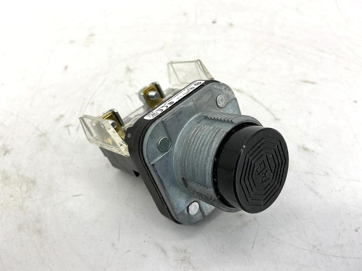 New Allen Bradley 800T-B2D1 Ser T Push Button Extended Head Black 30mm - No Box