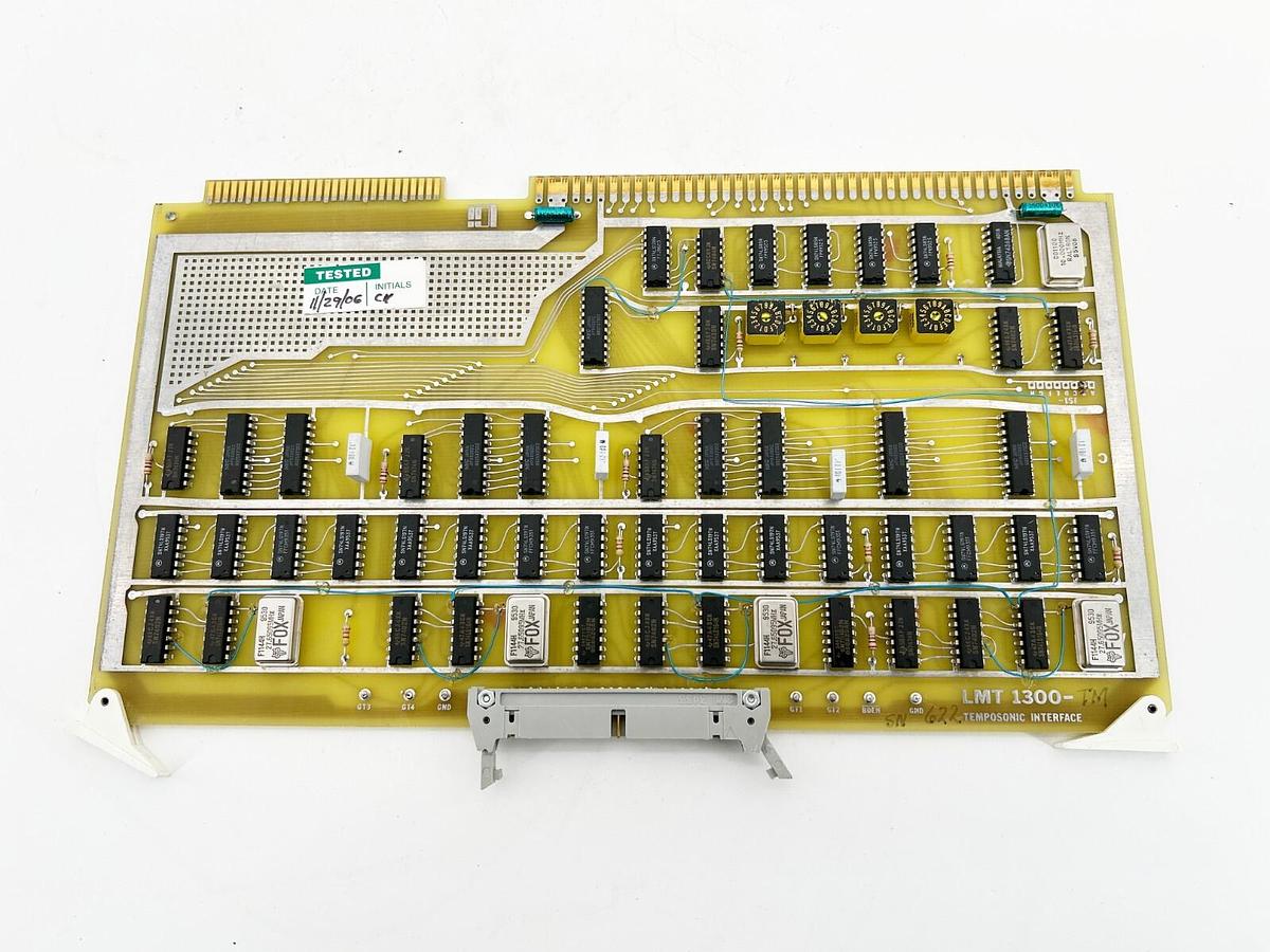 Used Load Controls LMT1300-TM Printed Circuit Board Temposonic Interface Board 50 Pin