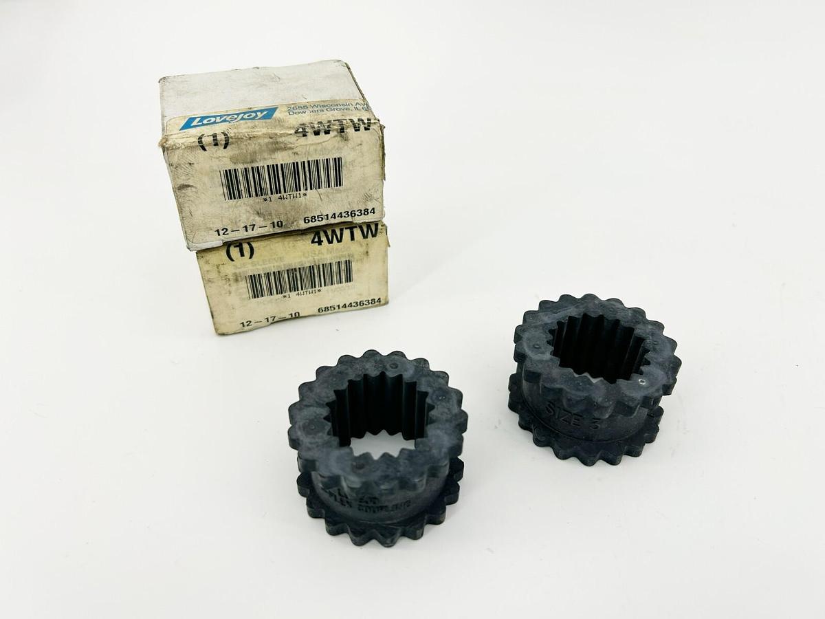 Lot of 2 New Lovejoy 4WTW1 Sleeve Couplings