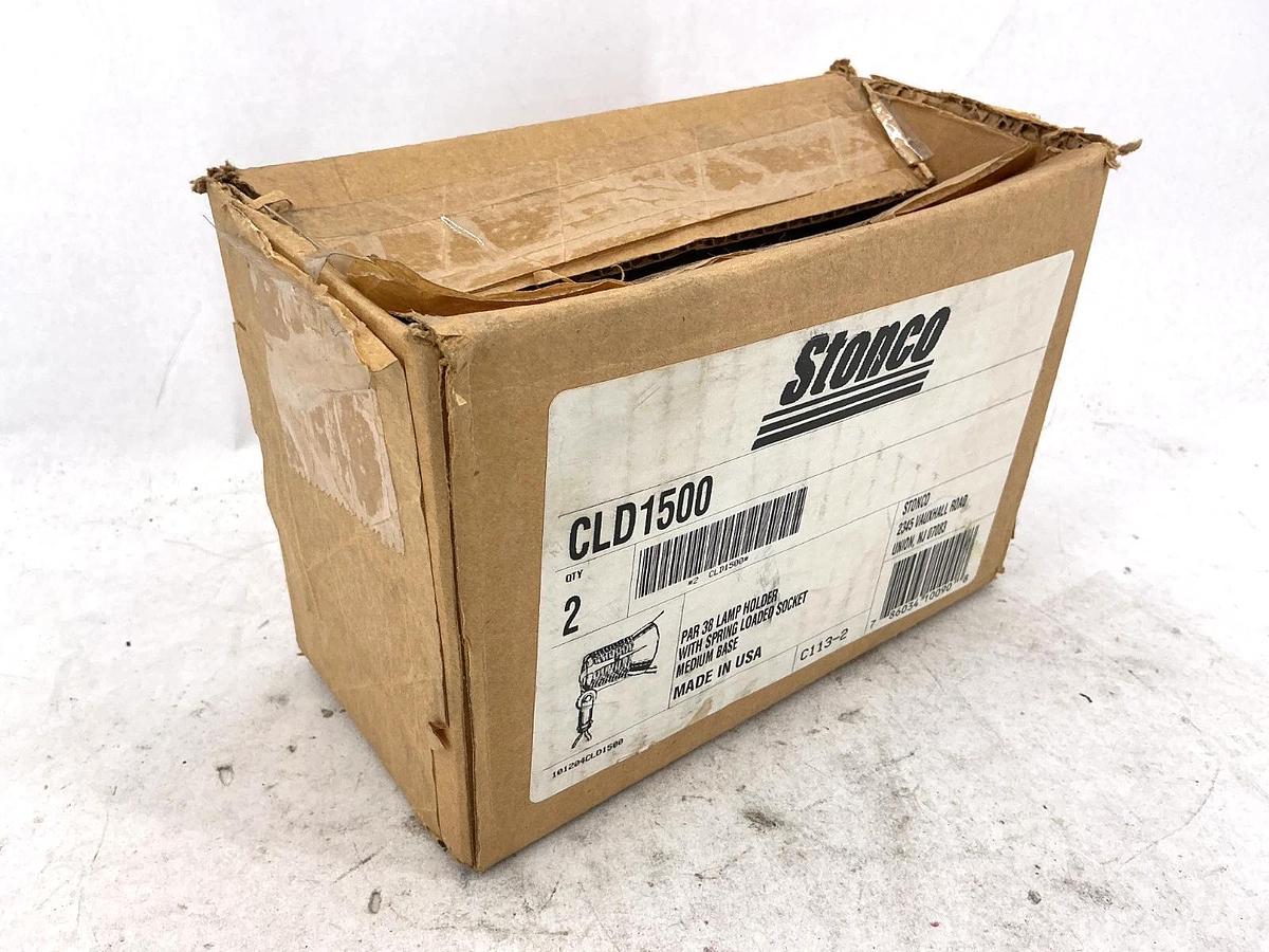Box of 2 New Stonco CLD1500 PAR 38 Lamp Holder Medium Base 2-Wire 660V