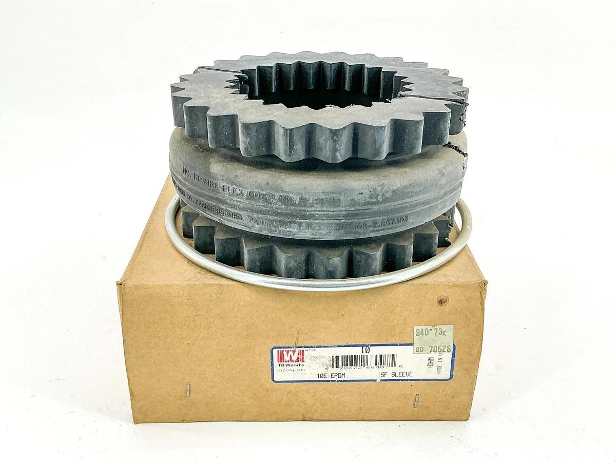 New TB Woods 10E EPDM Sure-Flex Coupling Sleeve