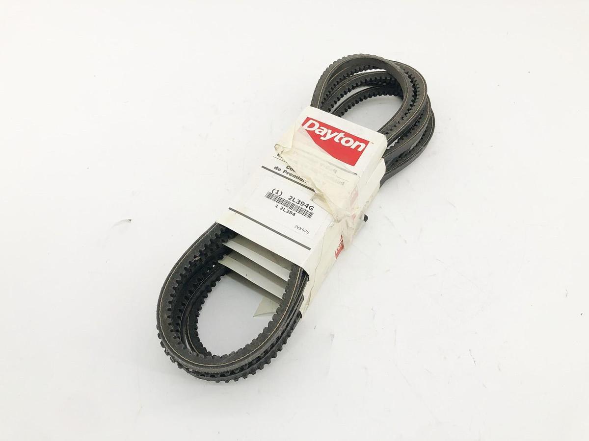 Lot of 3 New Dayton 2L394G V-Belts 3/8" x 67" 3VX670 - No Box