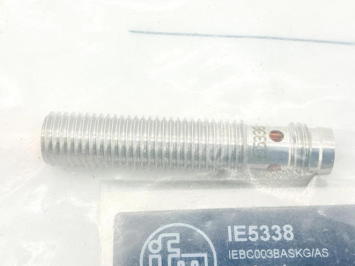 New IFM IE5338 Inductive Sensor 10-30VDC 100mA IEBC003BASKG/AS