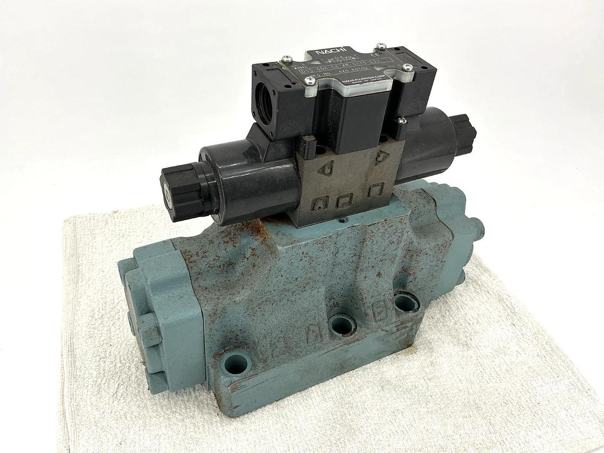 Used Nachi DSS-G06-C6-AR-C115-E22 Solenoid Directional Control Valve 4-Way