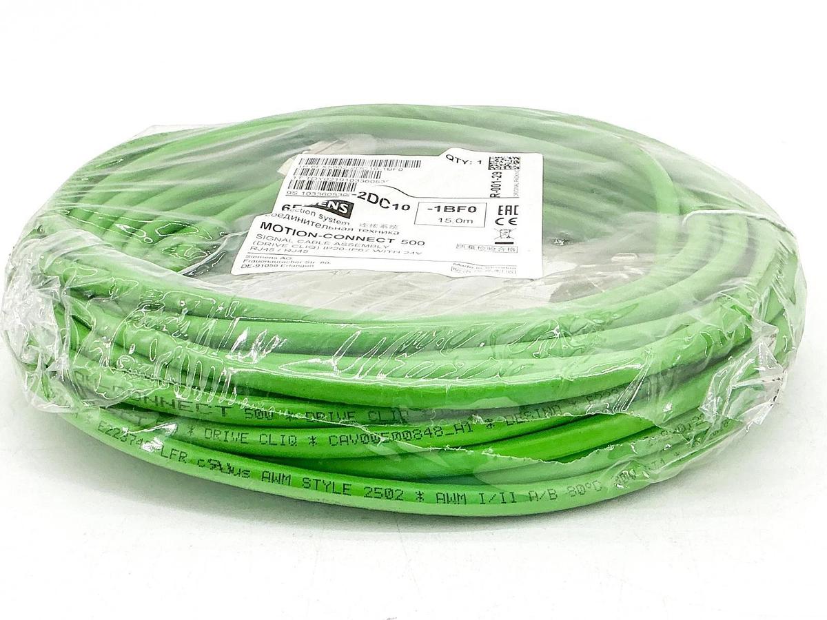 New Siemens 6FX5002-2DC10-1BF0 Signal Cable Assembly 24V IP20-IP67