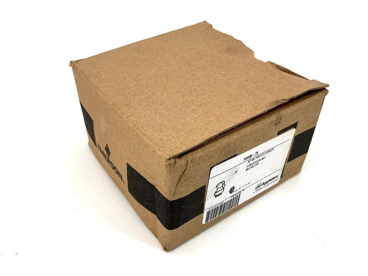 Box of 5 New Emerson Appleton FHHM-75 FH Hanger Hooks Male 3/4" Iron