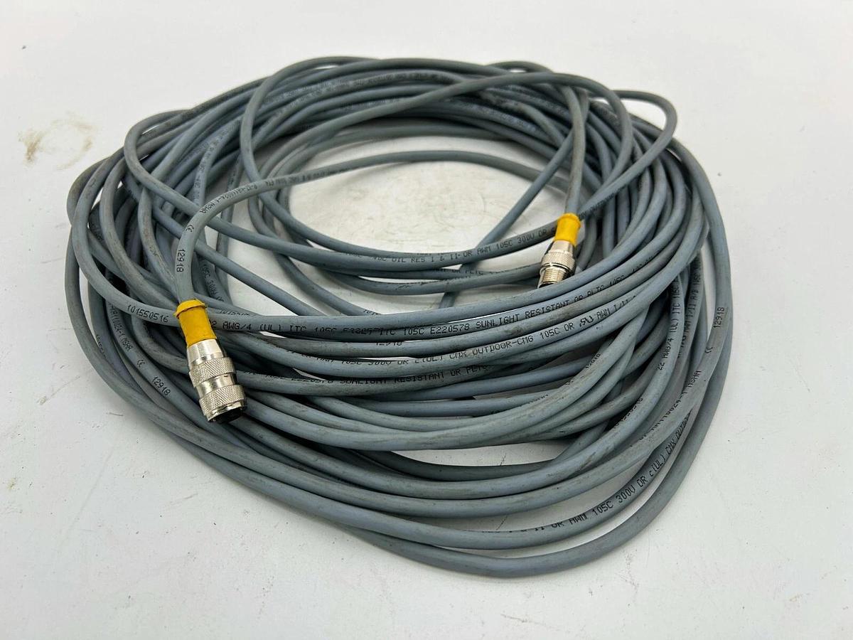 Used Turck RK 4.4T-20-RS 4.4T Cordset Euro Fast 250V 4Amps U2172-21