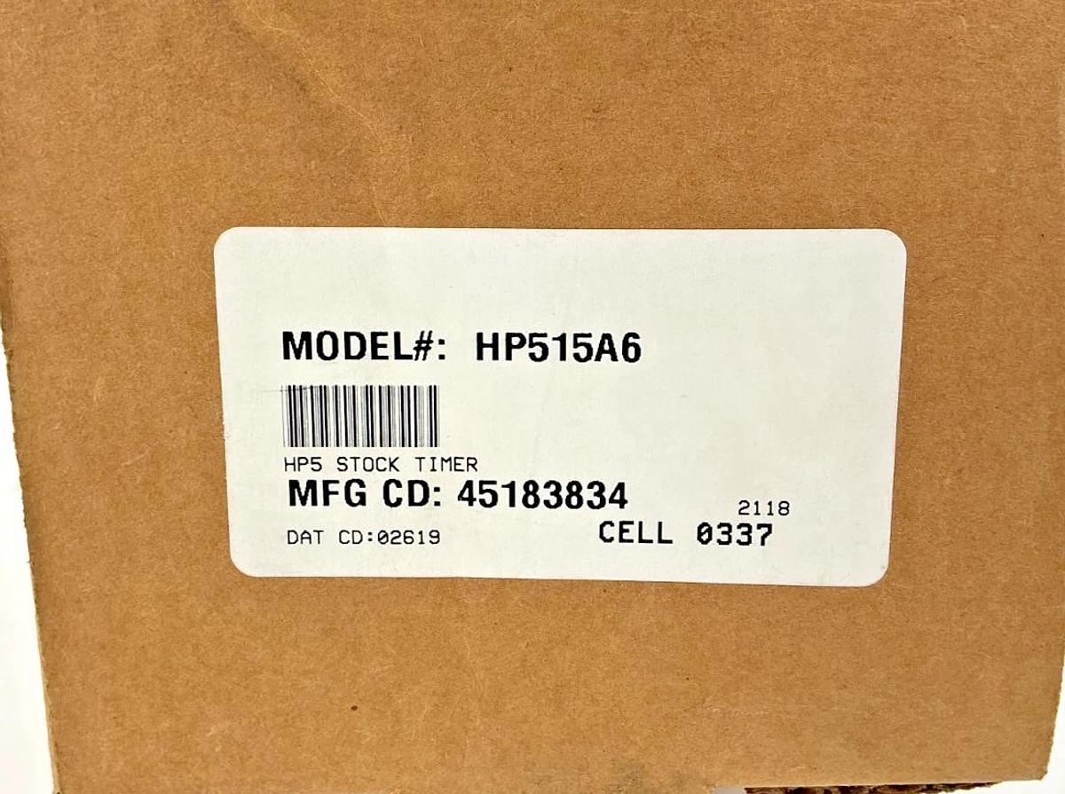 New Eagle Signal HP515A6 Reset Timer Knob Adjustable Range 0-10sec 120VAC 60HZ