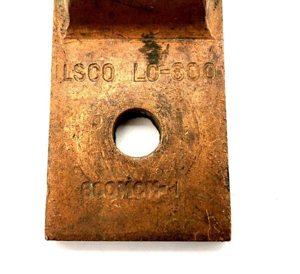 Used Ilsco LO-600 Copper Mechanical Lug, 600MCM-1