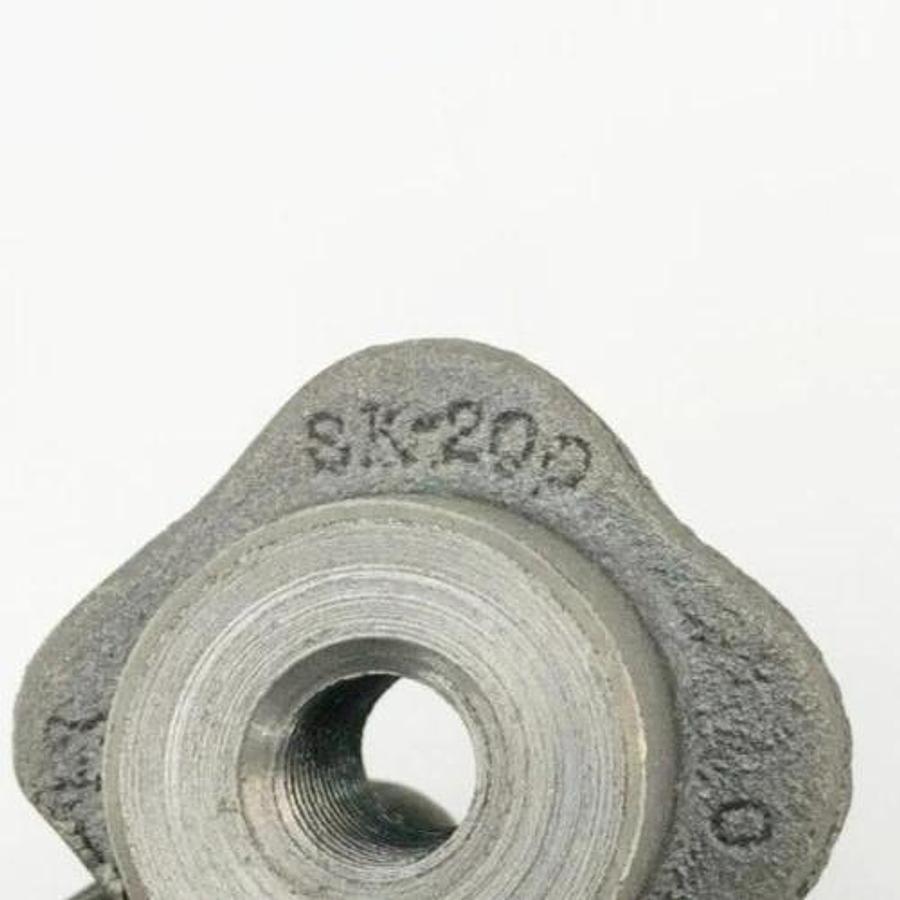 Lot of 2 New Jergens 105-040702 Tapped Bar Knobs 4-Arm SK-200