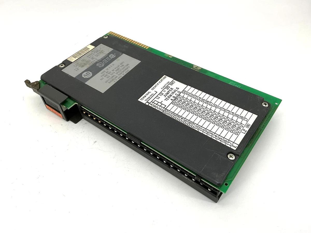 Used Allen Bradley 1771-OAD AC Output Module 16-Point 12-120VAC 50/60HZ 1771OAD