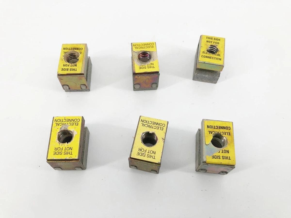 Used Lot of 6 H04 Circuit Breaker Lugs