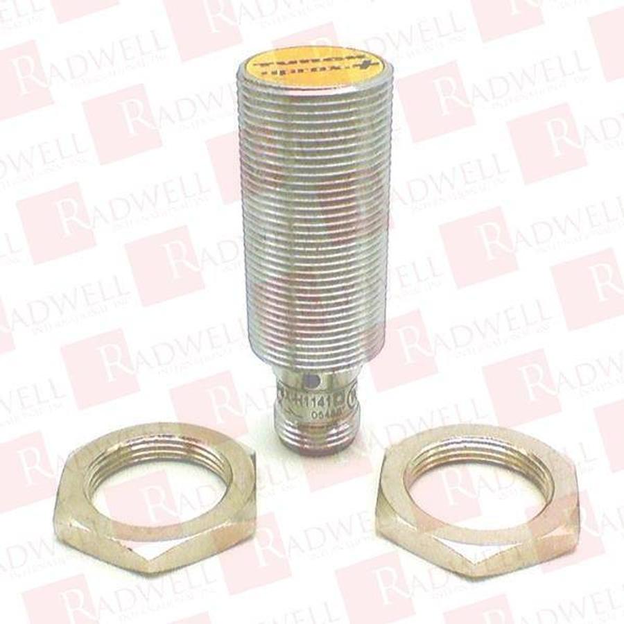 Used Turck Bi10-M30-LIU Inductive Proximity Sensor Sn=3-8mm 4-Wire 15-30VDC