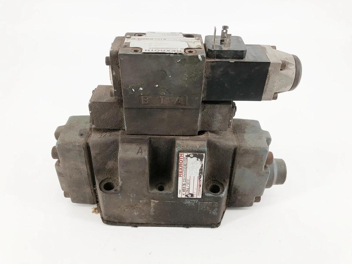 Used Rexroth 4 WEH 16 C50/6AW12060NS2 Z5L/B08 Valve 4 WE 6 D51/A W120-60NZ5L B08