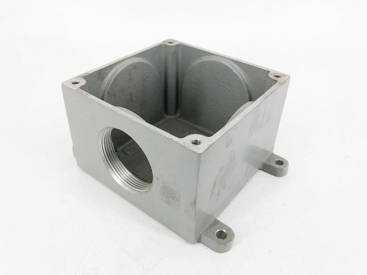 New Meltric 7T5F0N20 Metal Box Gray 2" NPT Size 5