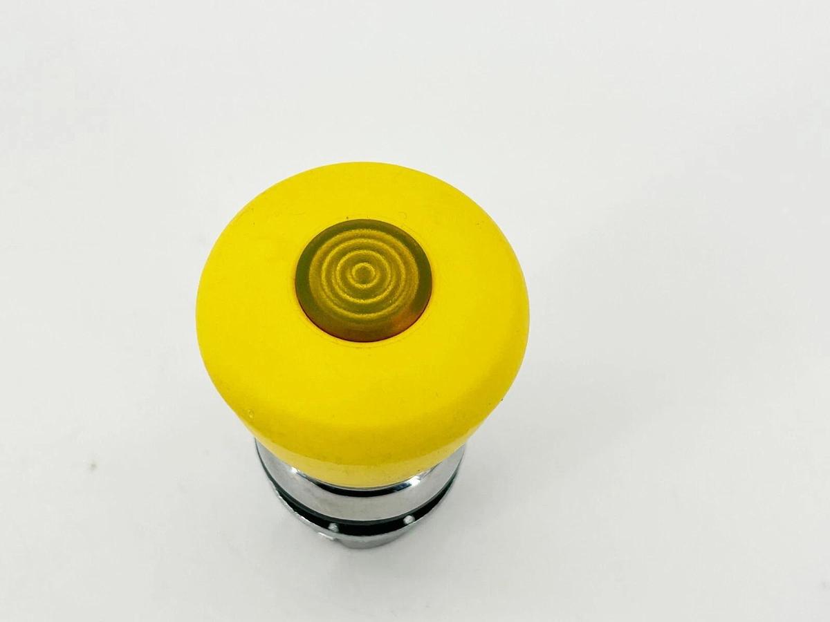 New Allen Bradley 800FM-LMP45 2 Position Push/Pull Button Illuminated Yellow