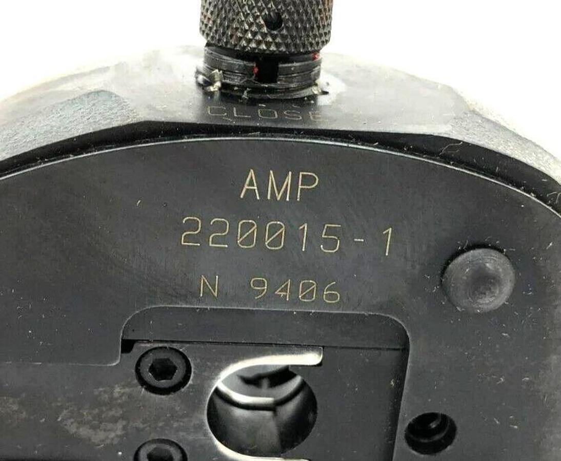 New AMP 220015-1 Rev. N Portable Hand Crimping Tool for Coaxial Connectors