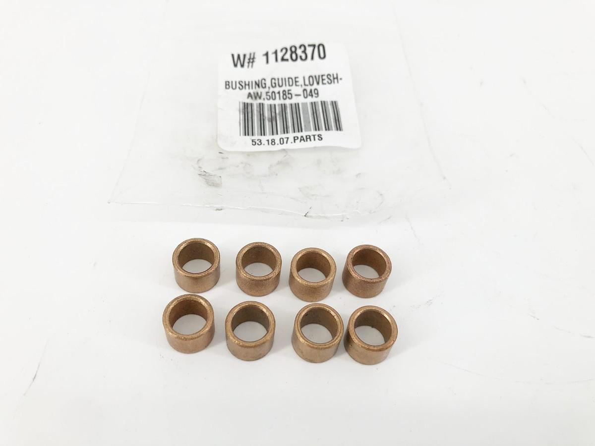 Lot of 8 New Loveshaw Dynatec 50185-049 Bronze Bushings 3/8 x 1/2 x 3/8 - No Box