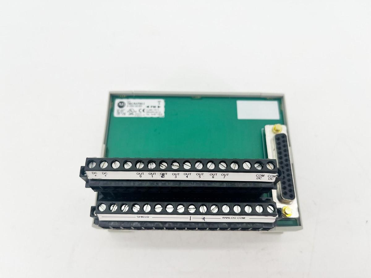 Used Allen Bradley 1492-RAIFM8-3 Ser. A PLC Wiring System Module