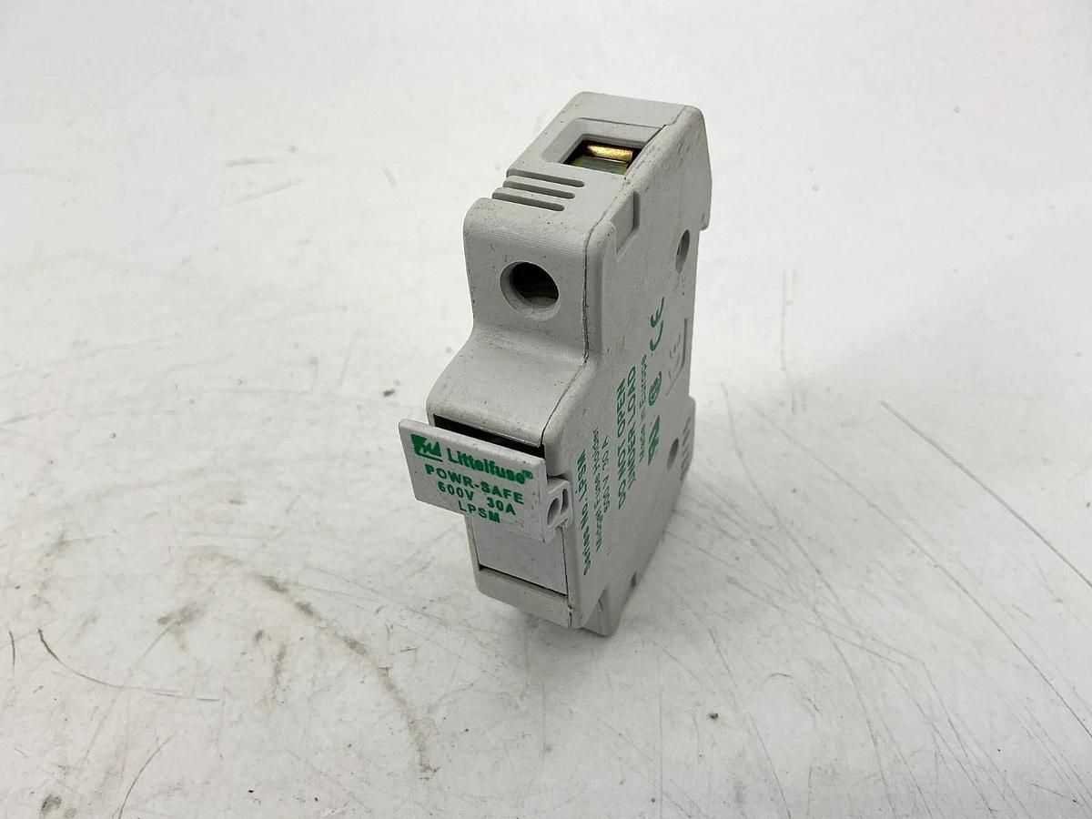 Used Lot of 3 Littelfuse LPSM30A Ser LPSM Fuse Holder POWR-SAFE 30A 600V