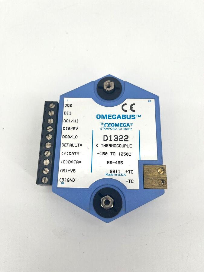 New Omega Engineering D1322 Thermocouple Digital Transmitter