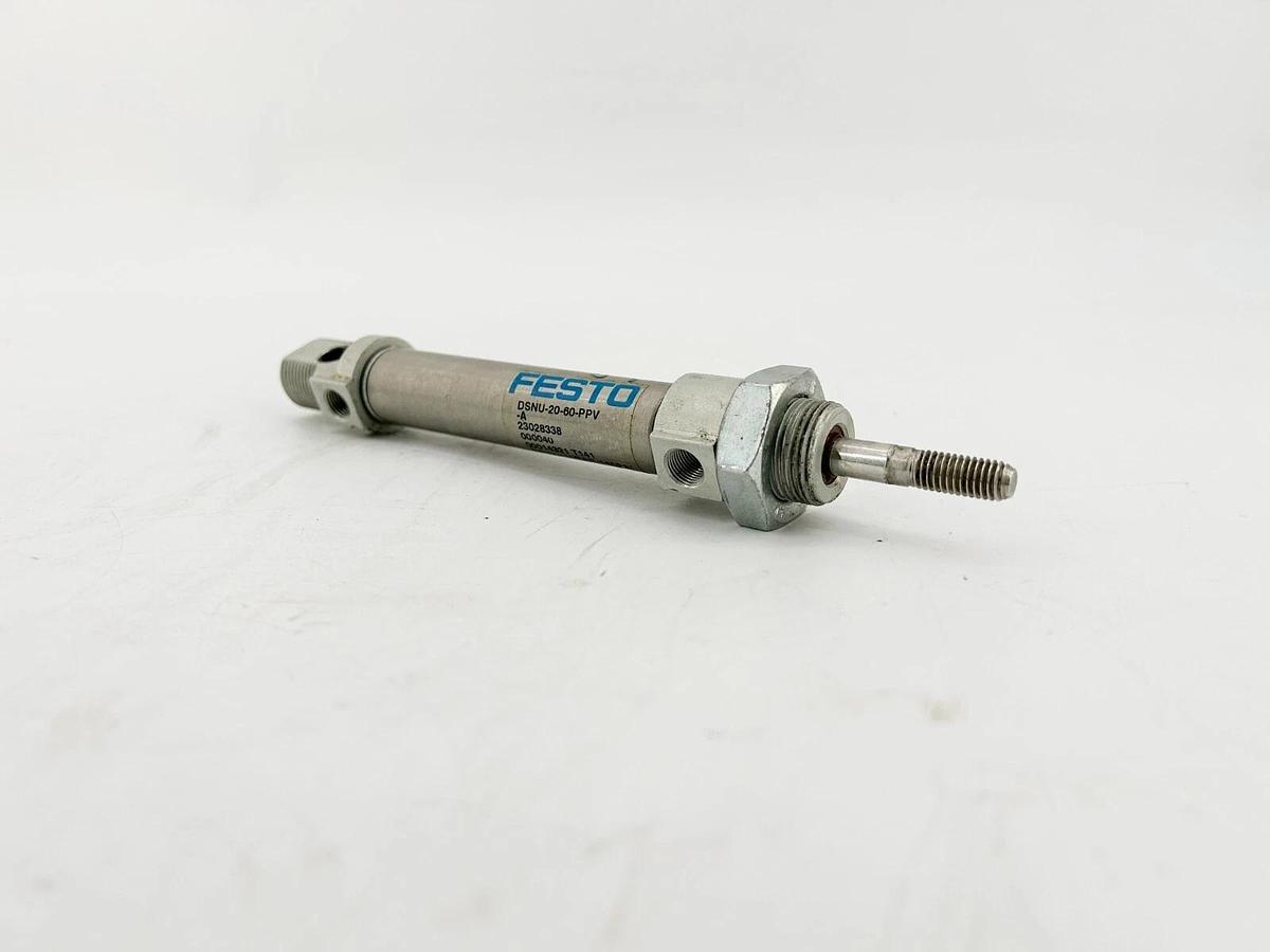 New Festo DSNU-20-60-PPV-A Pneumatic Cylinder 10Bar 145PSI 23028338