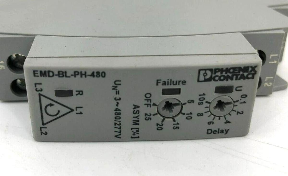 New Phoenix Contact EMD-BL-PH-480 Monitoring Relay 2903527