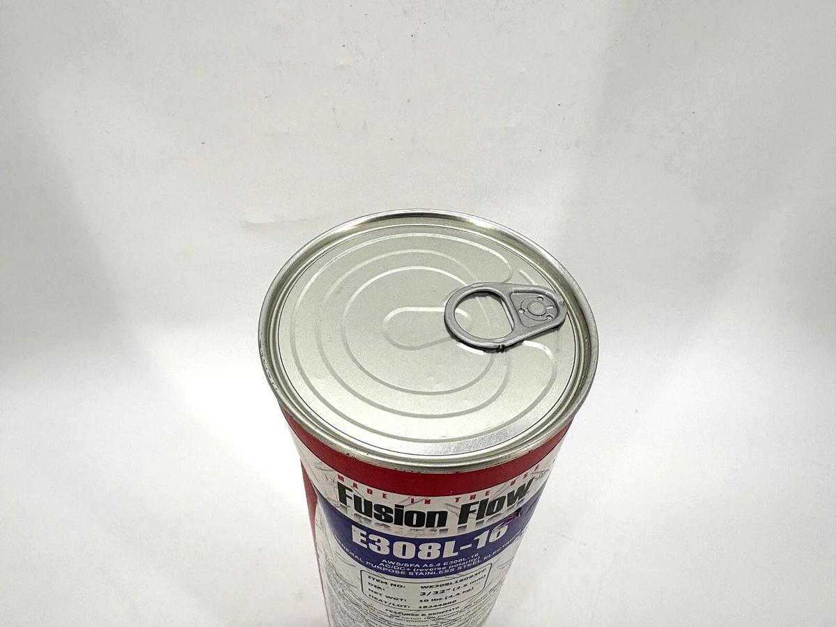 New 10lbs. Tube Inweld E308L-16 3/32" x 14" SS Stick Electrodes.