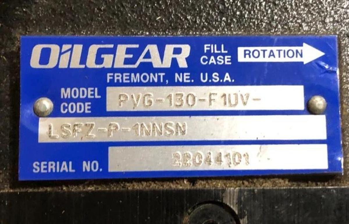 New Oilgear PVG-130-F1UV-LSFZ-P-1NNSN Axial Piston Variable Pump 1-1/2" Shaft
