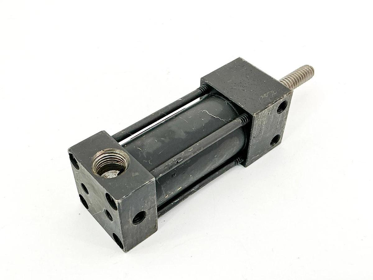 Used Schrader Bellows 00.75UTTU16 1.00 Pneumatic Cylinder .75" Bore 1" Stroke 200PSI