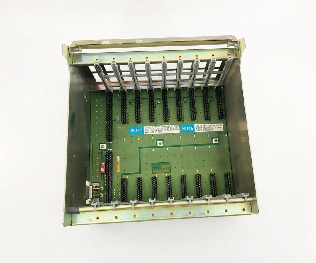 Used Allen Bradley 1771-A2B Ser. B 8-Slot I/O Chassis Rev. K01 96815107