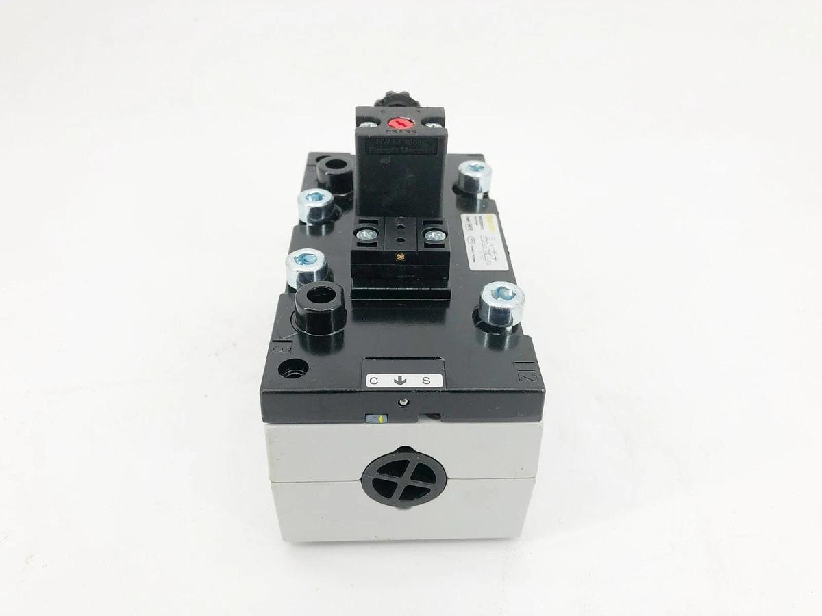 New Rexroth R402003413 Solenoid Valve V581-I4-5/2SR-110AC-CNO-AL-INT-T1-4I4-5
