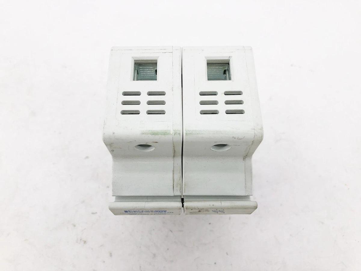 Used Lot of 4 Ferraz Shawmut US3J2I Fuse Holders 600VAC/DC 30A 2P Class J W213942
