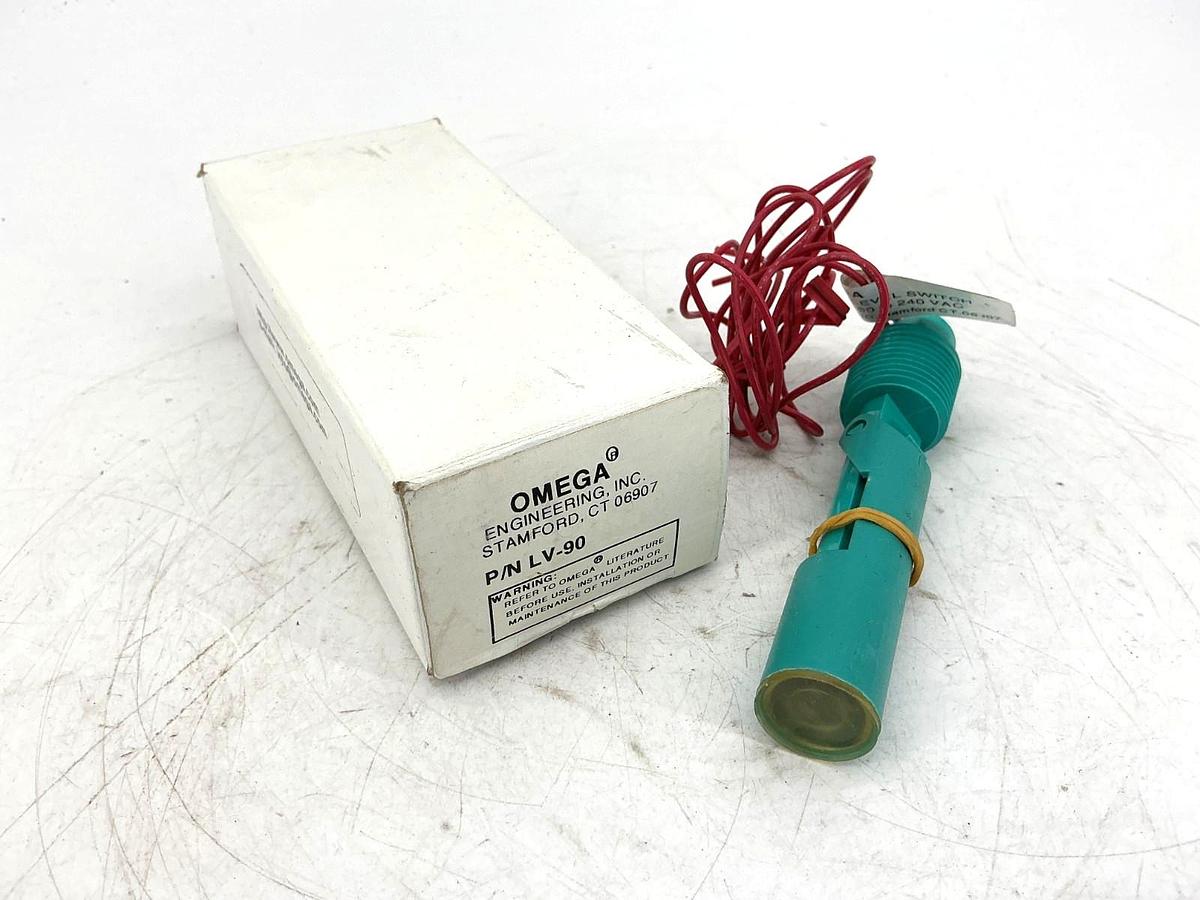 New Omega LV-90 Liquid Level Switch 2-Wire Pilot Duty 20VA 50-240VAC LV90