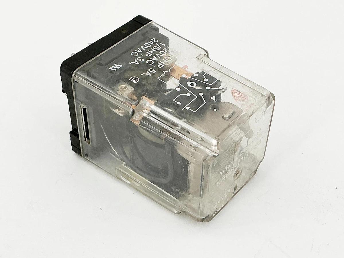 New Lot of 3 Potter Brumfield KRPA-11DY-24 Relay 24V 1/10HP 5A - No Box