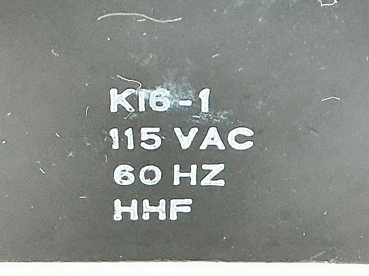 New Lisk K16-1 Coil 115VAC 60Hz - No Box
