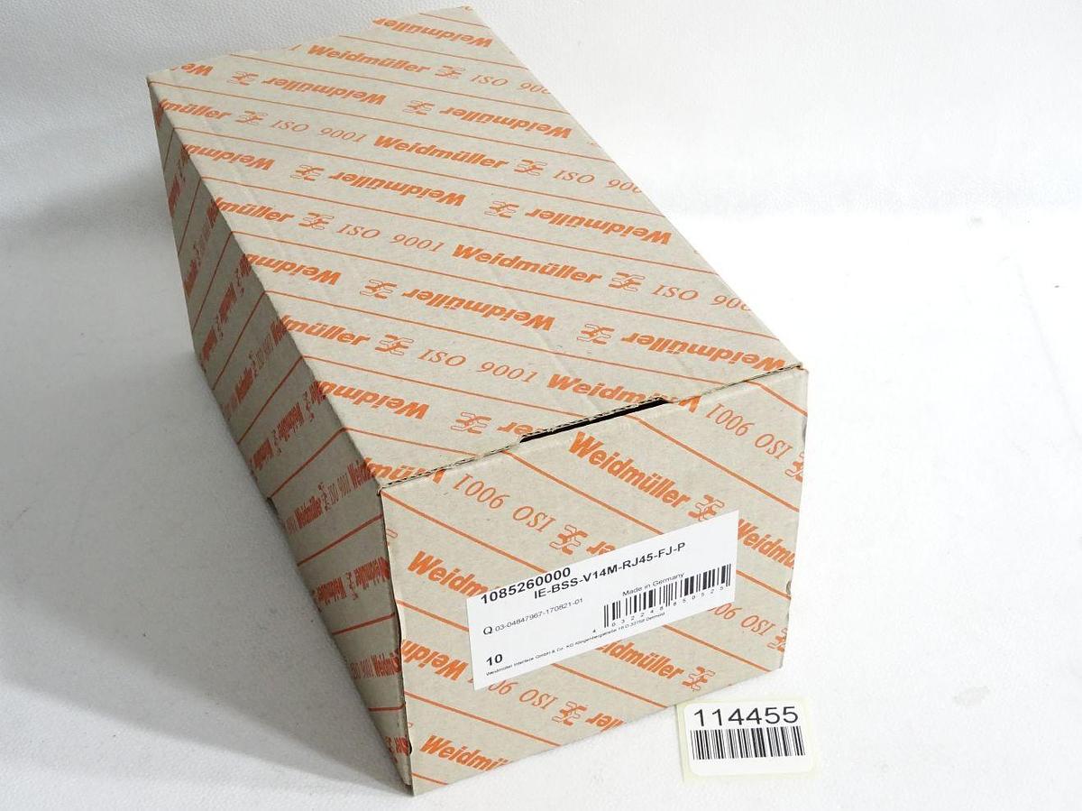 New Weidmuller 1166020200 Cable RJ45 65.62FT. IE-C5ES8VG0200M40M40-G