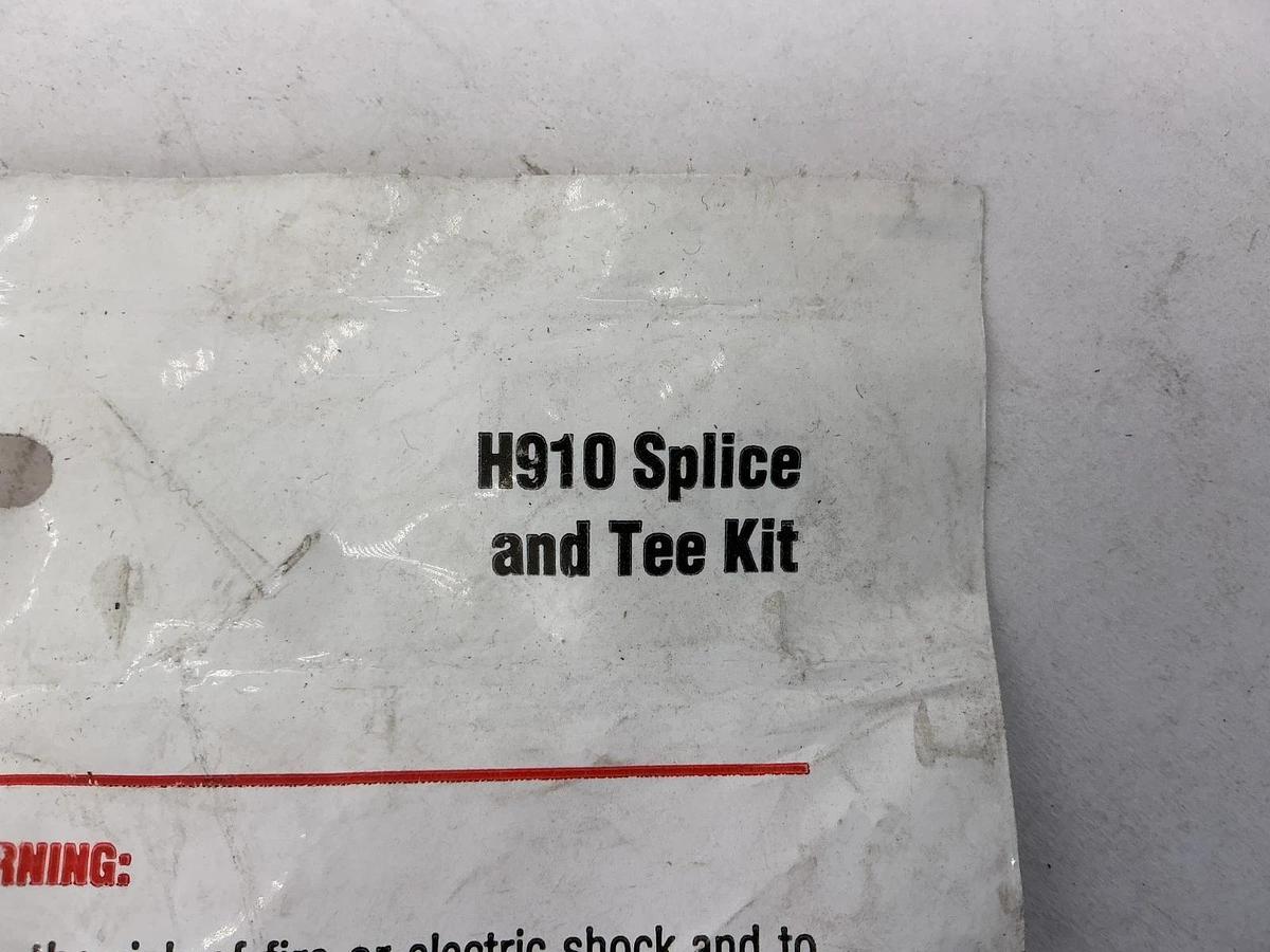 Used New Raychem 4DC50 H910 Splice & Tee Kit for WinterGard Wet Heating Cables
