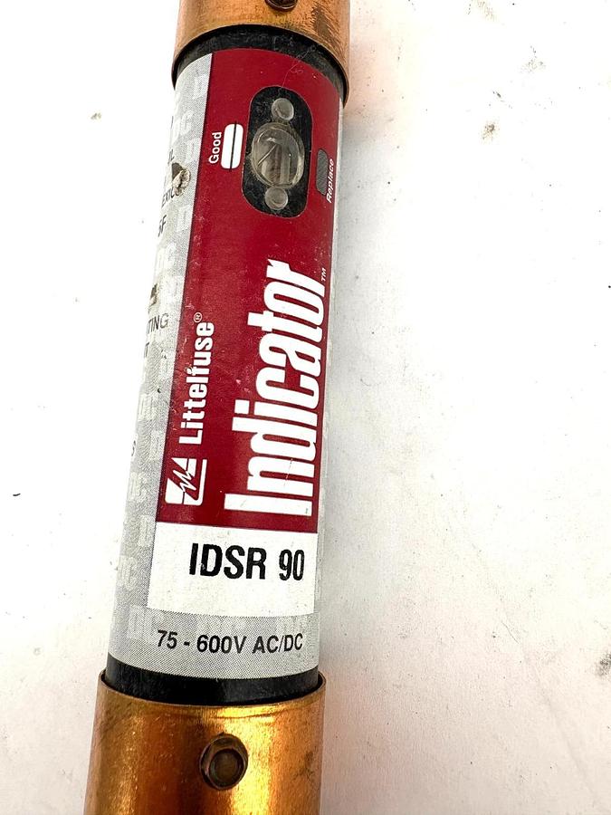 New Littelfuse IDSR-90 Class RK5 Fuse 90A 600VAC - No Box