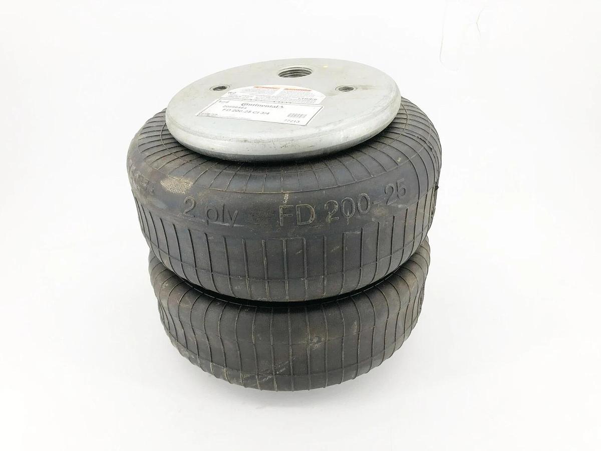 Used Continental FD 200-25 CI 3/4 Double Convoluted Air Spring 20886464