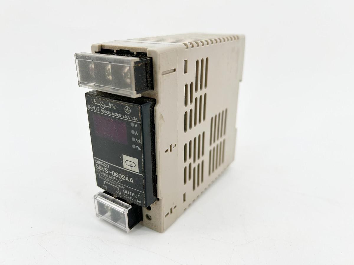 Used Omron S8VS-06024A Switch Mode Power Supply 240VAC 60W UL 1310