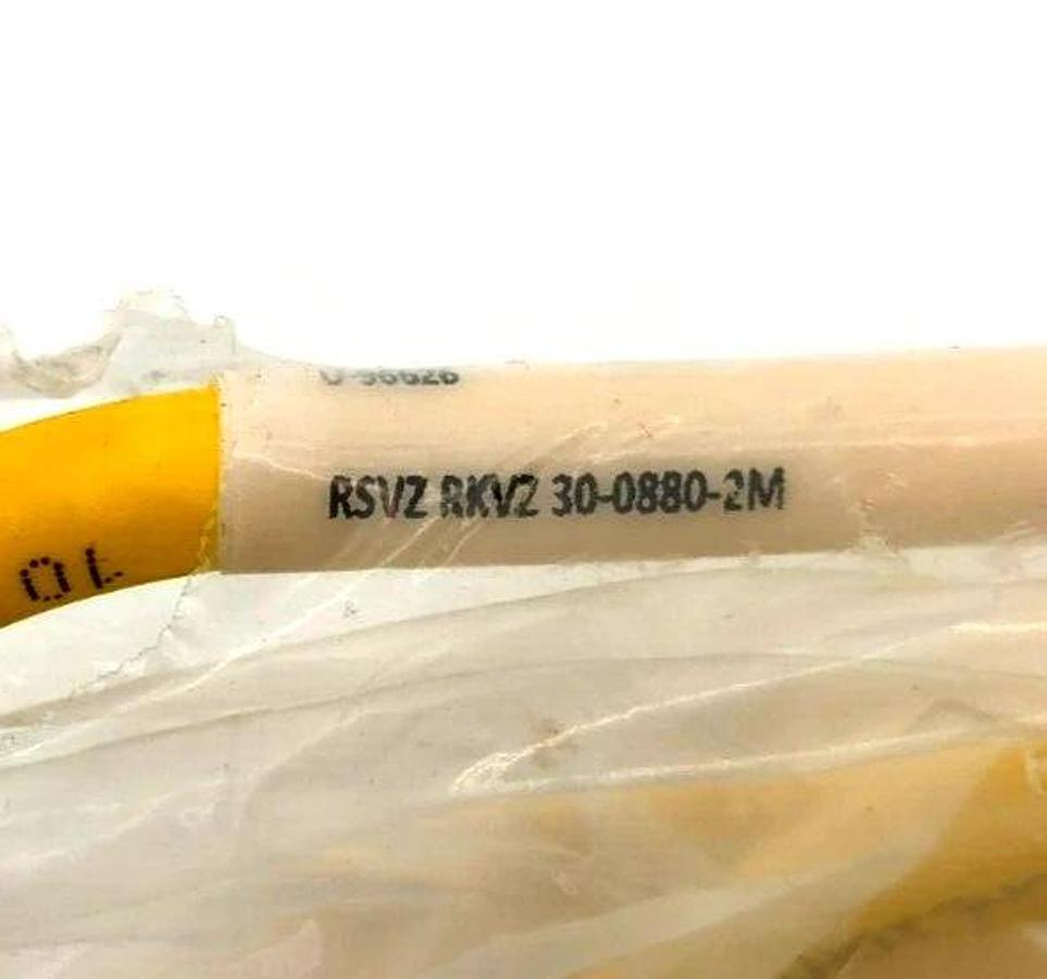New Turck RSVZ RKVZ 30-0880-2M Cordset Double Ended 2m 7/8" U-96626