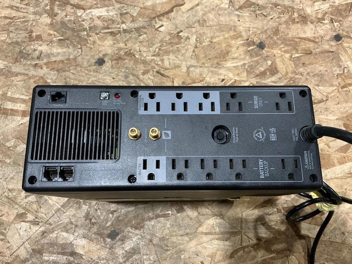 Used APC BX1500G Uninterruptible Power Supply 12A 120V 50/60HZ MISSING BATTERY