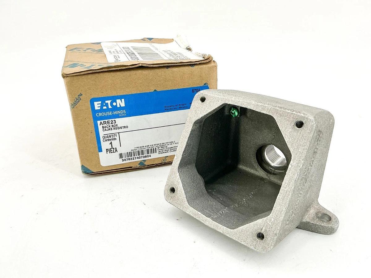 New Eaton Crouse-Hinds ARE23 Back Box Receptacle Housing 3/4"