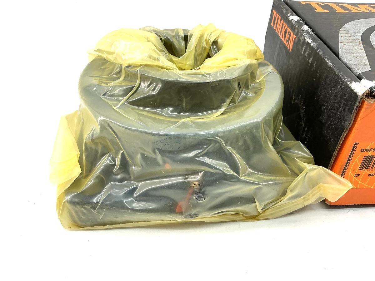 New Timken QMF15J300SM Roller Bearing 4-Bolt Flange Unit 3" ID Eccentric Collar