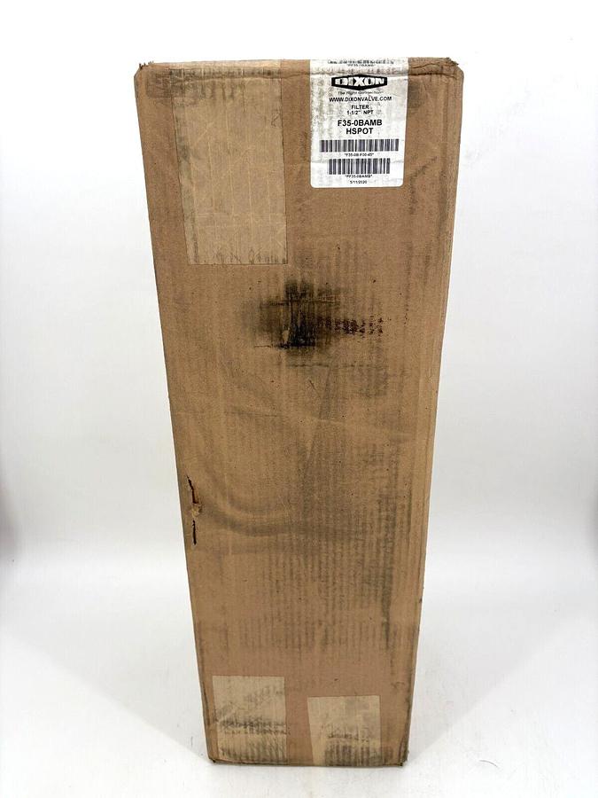 Used New Dixon F35-0BAMB Wilkerson FRL Jumbo Airline Filter 1-1/2" NPT 150PSIG Max