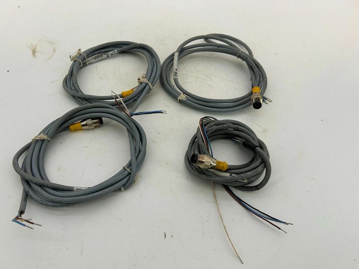 Used Lot of 4 Turck RS 4.4T-2 Cordset U2097