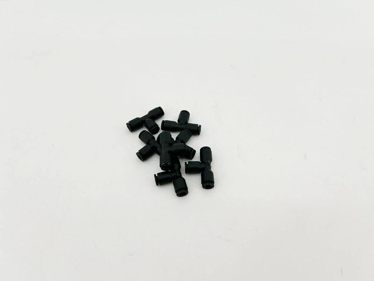Lot of 6 New Lawson 56065 Y Unions, 5/32" 4mm Tube OD, Glass Reinforced Nylon